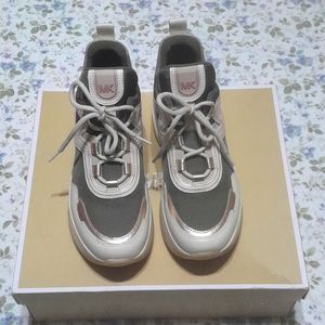 Michael  Michael Kors Olympia Canvas Shoes